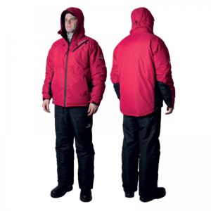 Traje invierno ligero chaqueta y peto Alaskan Alaskan Trophy rojo/negro