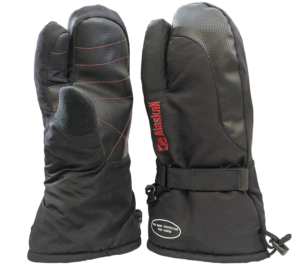Guantes invierno Alaskan TwoFingers negro