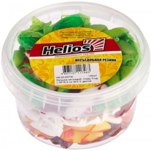 Rana  Helios Crazy Frog 2,36"/6,0 cm 100uds. NO digerible.